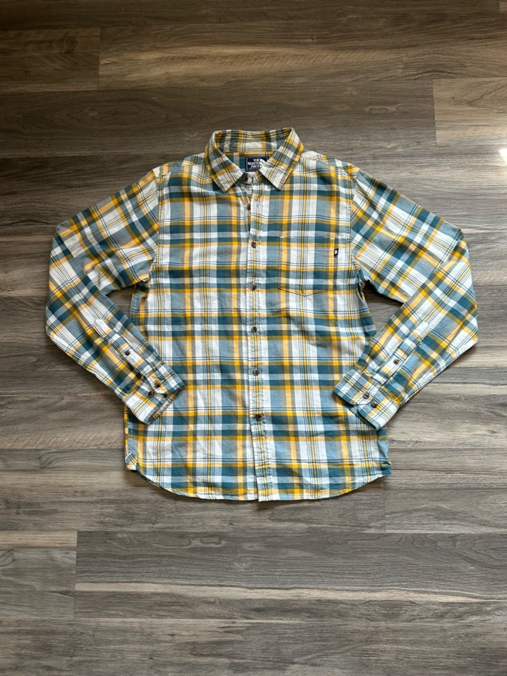 The North Face Plaid Button Down Shirt